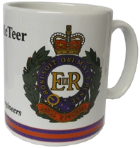 UK Army Royal Engineers personalised coffee mugs